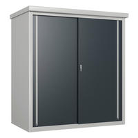 Trimetals Gartenschrank Guardian anthrazit Metall B/H/T: ca. 172x187x90 cm Guardian - anthrazit (172,00/187,00/90,00cm) - Trimetals