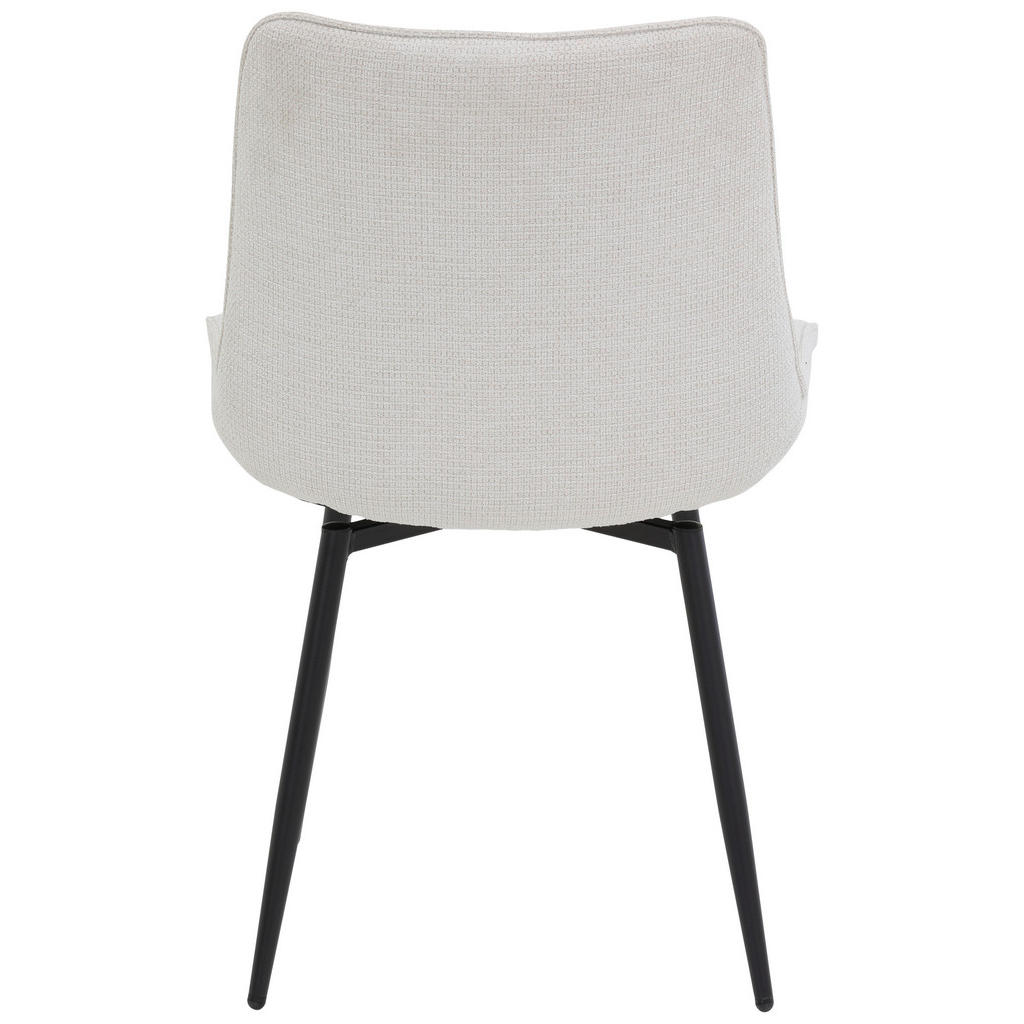 Thumbnail - Stuhl Newport, 4er-Set beige Microfaser Webstoff B/H/T: ca. 54x85x63 cm