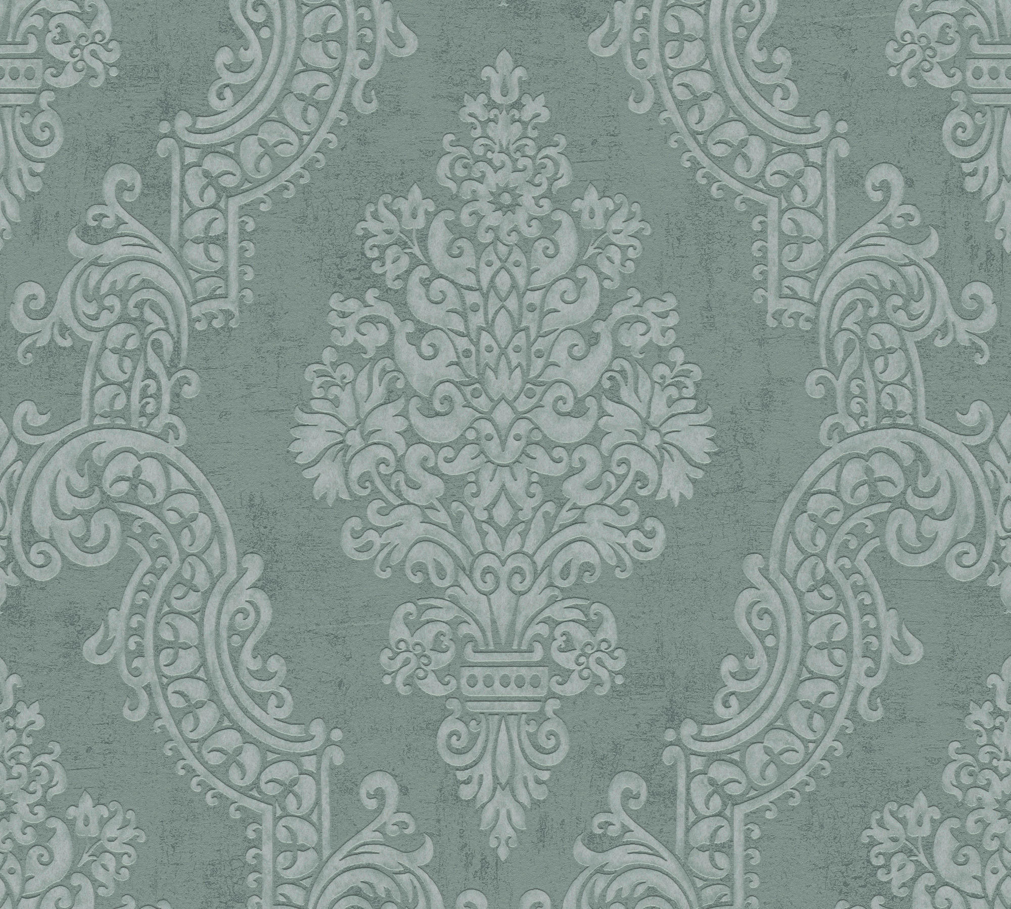 Thumbnail - A.S.Creation Vliestapete dunkelgrün B/H/D: ca. 53x1005x9,1 cm