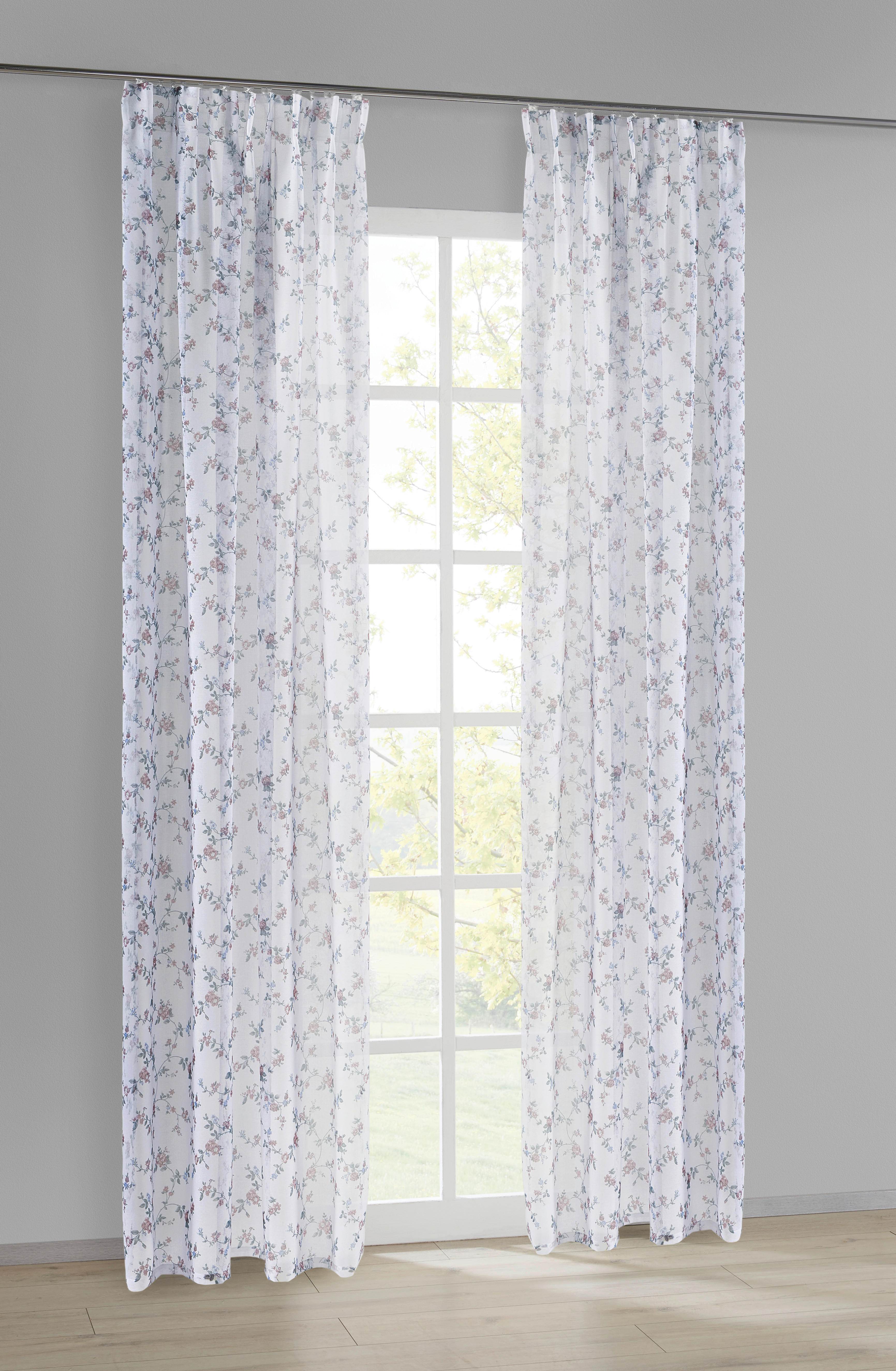 Kombivorhang Florina weiß B/L: ca. 140x245 cm Florina - weiß (140,00/245,00cm)