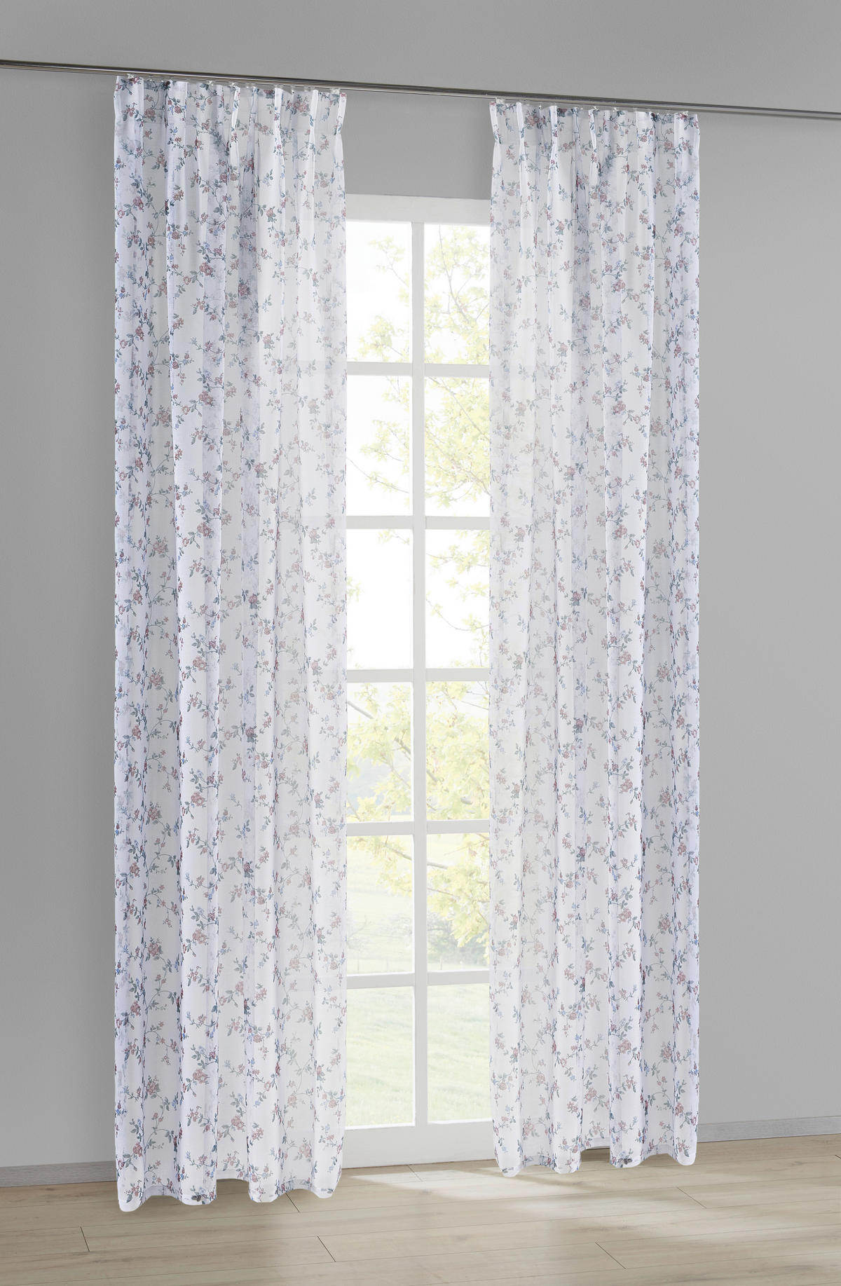 Kombivorhang Florina weiß B/L: ca. 140x245 cm Florina - weiß (140,00/245,00cm)