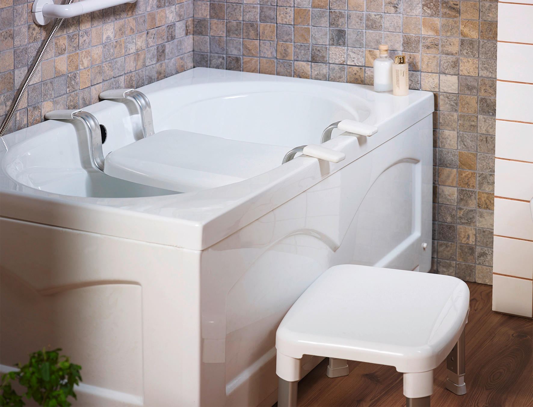 Badewannensitz Kunststoff Badewannensitz_52-64cm_Weinberger - (78,00/34,00/18,00cm) - Weinberger