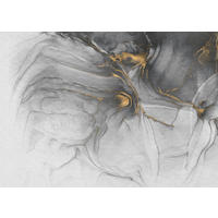 Komar Fototapete Ink Gold Flow B/L: ca. 350x250 cm Ink Gold Flow - (350,00/250,00cm) - Komar