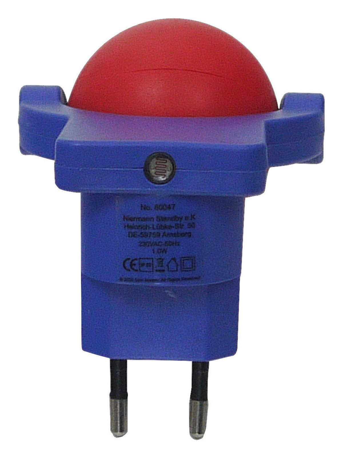 Niermann Stecker-Nachtlicht Paw Patrol 80047 dunkelblau rot Kunststoff Stecker-Nachtlicht_Paw_Patrol - rot/dunkelblau - Niermann