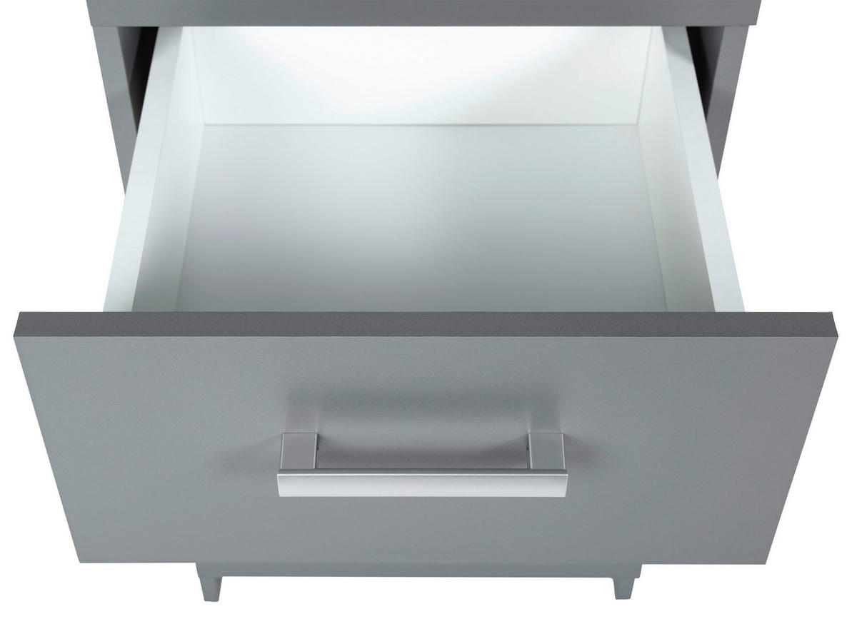 Kommode Elenzio Grafitgrau Optik B/H/T: ca. 41,2x91x40 cm Elenzio - (41,20/91,00/40,00cm) - Inter Link