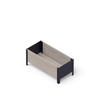 UPYARD Hochbeet MODERN grau Holz B/H/L: ca. 36x32x78 cm MODERN - grau (78,00/36,00/32,00cm) - UPYARD