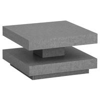 Couchtisch Beton Optik B/H/T: ca. 60x34x60 cm Couchtisch - Beton (60,00/34,00/60,00cm) - Wohnling