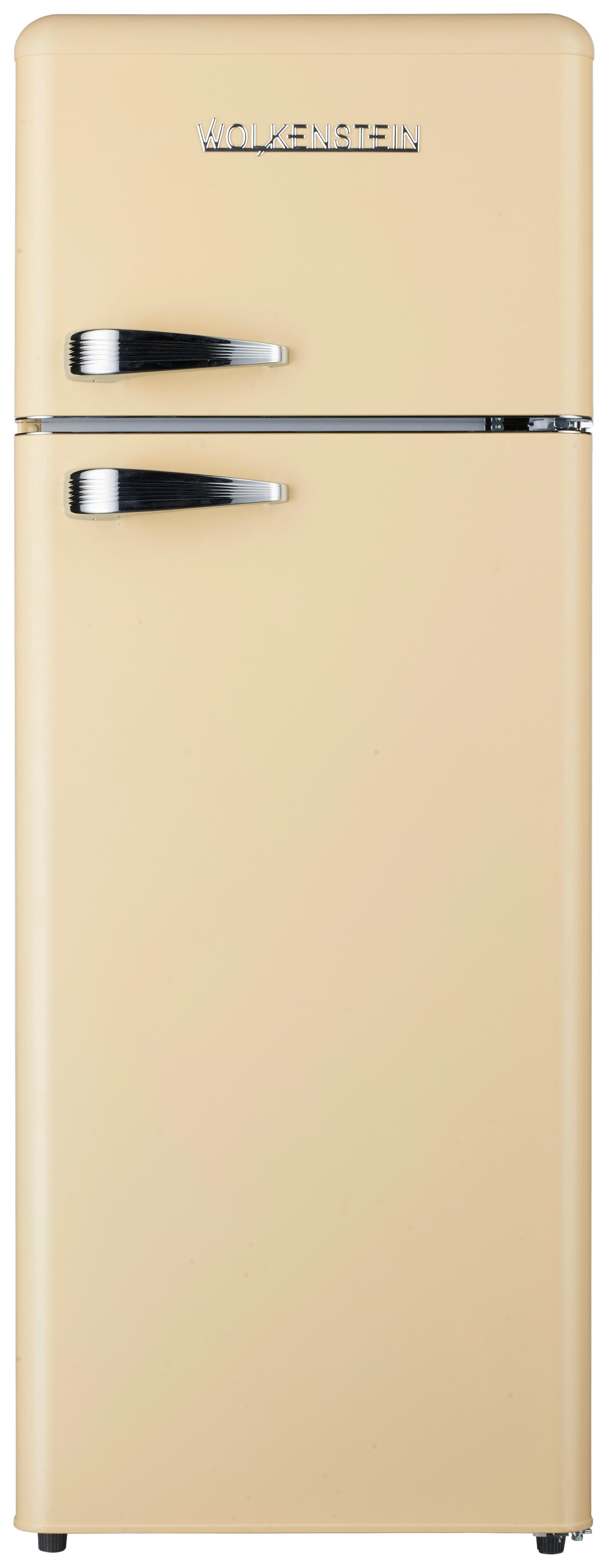 Wolkenstein Retro Kühl-/Gefrierkombination creme Kühl-/Gefrierkombi GK212.4RT SC - creme (211,00l) - Wolkenstein