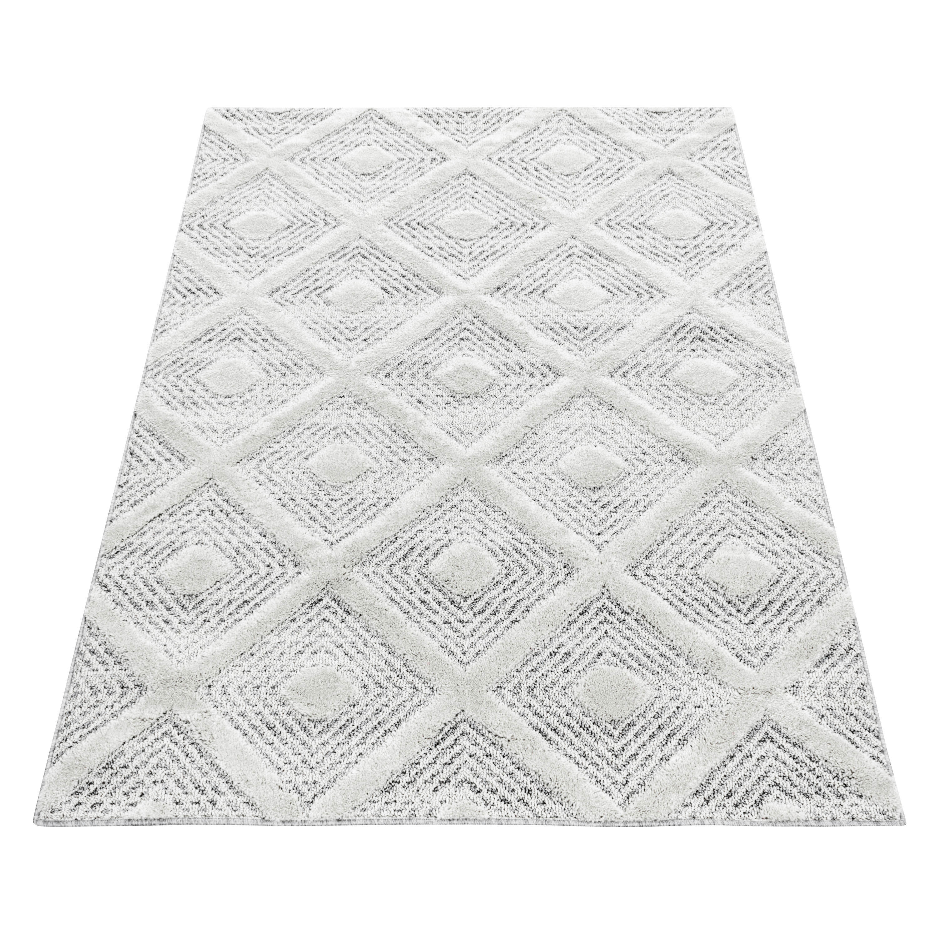 Ayyildiz Teppich PISA grau B/L: ca. 80x150 cm PISA - grau (80,00/150,00cm) - Ayyildiz
