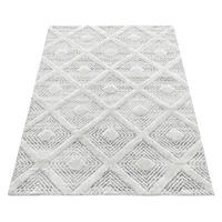 Ayyildiz Teppich PISA grau B/L: ca. 60x110 cm PISA - grau (60,00/110,00cm) - Ayyildiz