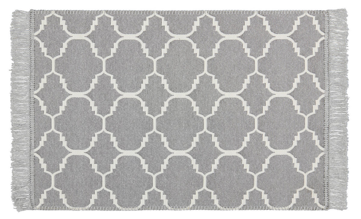 Teppich Boho Kilim schwarz B/L: ca. 60x90 cm Boho Kilim - schwarz (60,00/90,00cm)