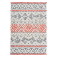 Arte Espina Kurzflorteppich Ethnie 225 apricot B/H/L: ca. 160x1x230 cm Ethnie 225 - apricot/grau (230,00/160,00/1,00cm) - Arte Espina