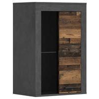 Vitrine Jam Matera Nachbildung Old Wood Nachbildung B/H/T: ca. 86x60x35 cm Jam - (86,00/60,00/35,00cm) - xonox.home