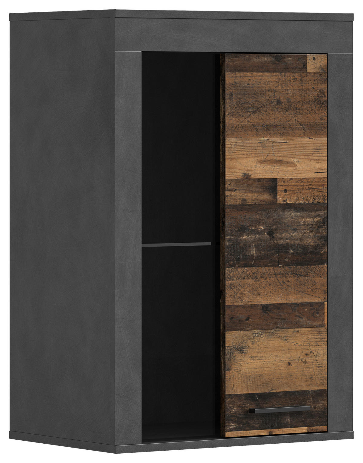 Vitrine Jam Matera Nachbildung Old Wood Nachbildung B/H/T: ca. 86x60x35 cm Jam - (86,00/60,00/35,00cm) - xonox.home