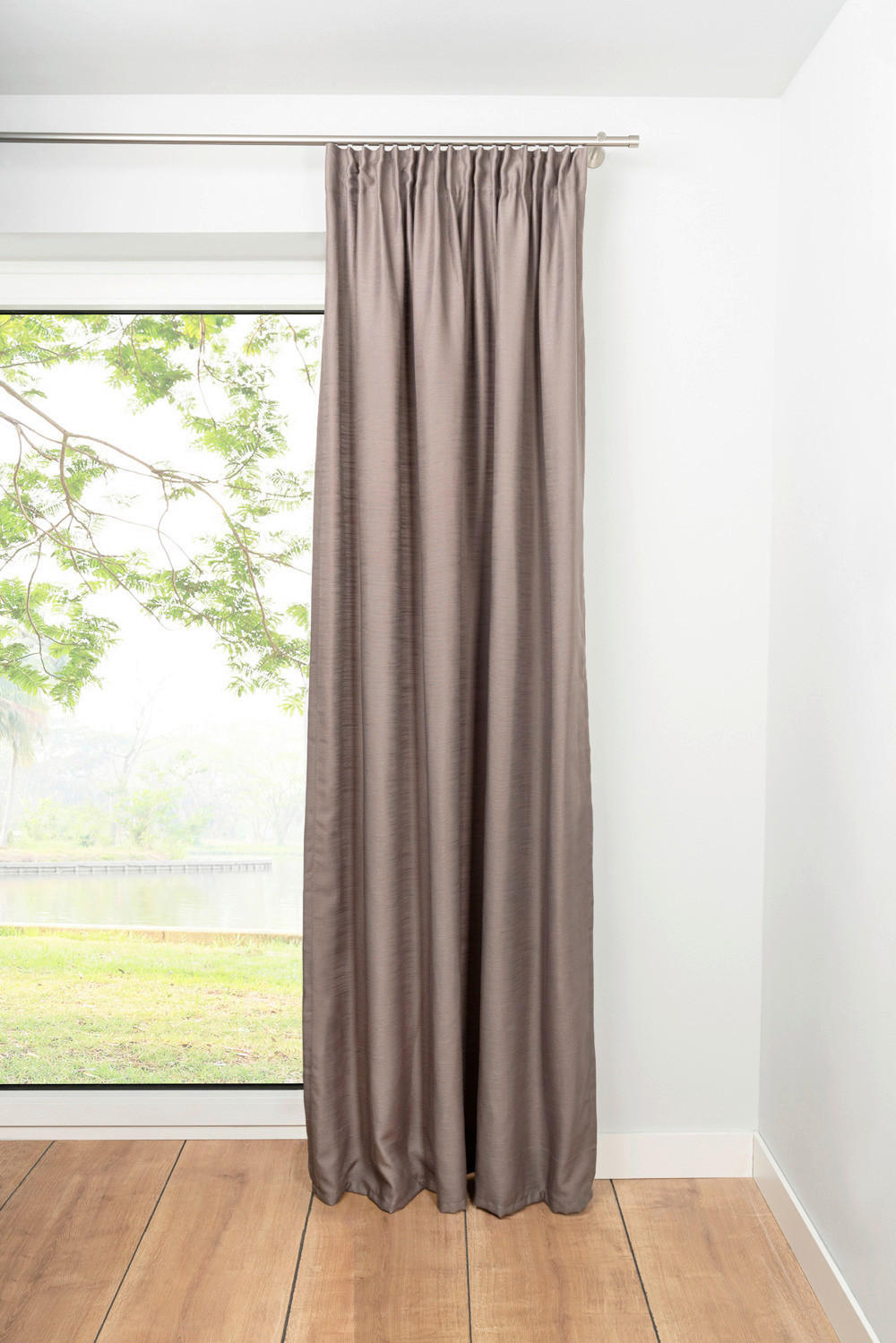 Kombivorhang BALANCE taupe B/L: ca. 135x245 cm günstig online kaufen