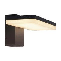 Näve Leuchten LED Außenwandleuchte NV1226597 schwarz Aluminium Kunststoff B/H/T: ca. 21x11x11 cm 1 Brennstellen Clair - schwarz (21,00/11,00/11,00cm) - Näve Leuchten