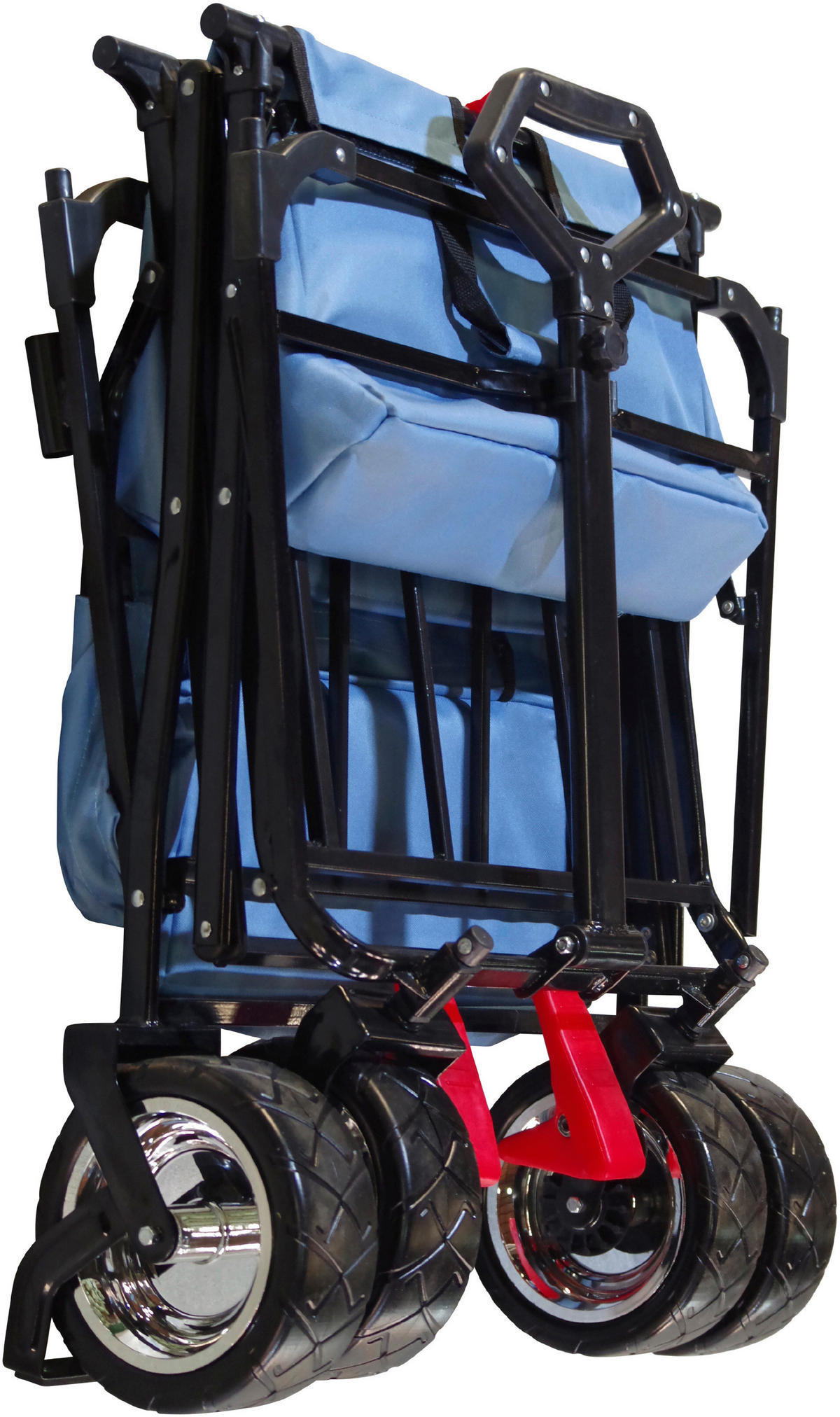 AXI Bollerwagen AB210 grau B/H/L: ca. 59x102x134 cm AB210 - grau (134,00/59,00/102,00cm) - AXI