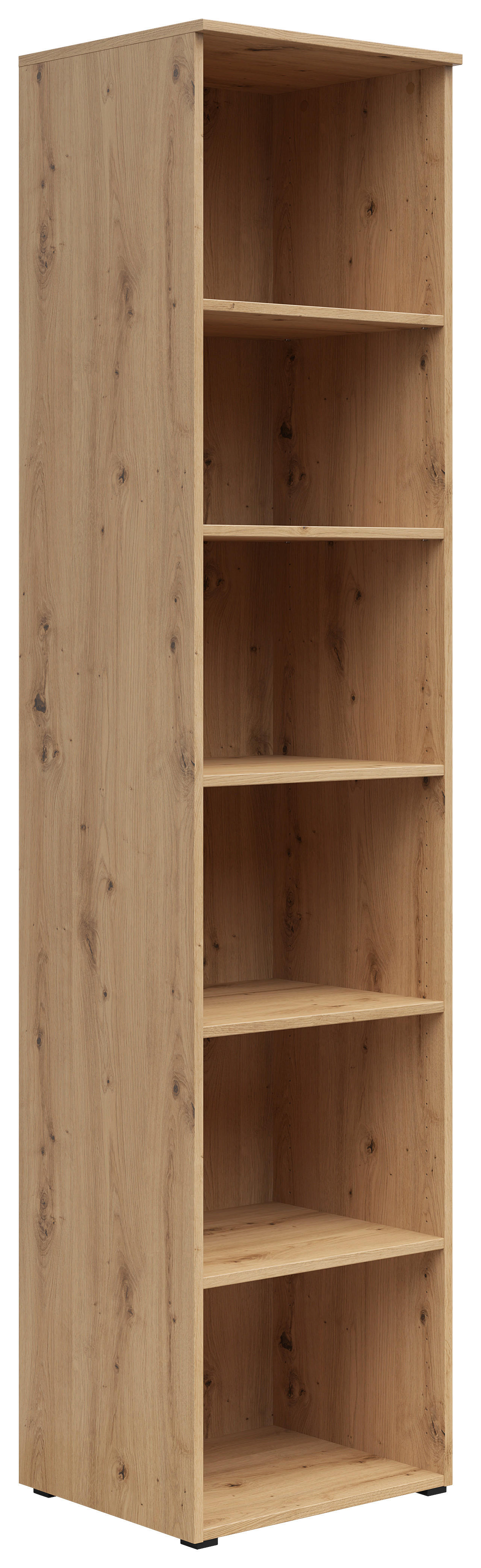 Regal Multi-Stauraum Typ 19 Eiche Artisan Nachbildung B/H/T: ca. 45x195x40 cm Multi-Stauraum Typ 19 - Eiche (45,00/195,00/40,00cm)
