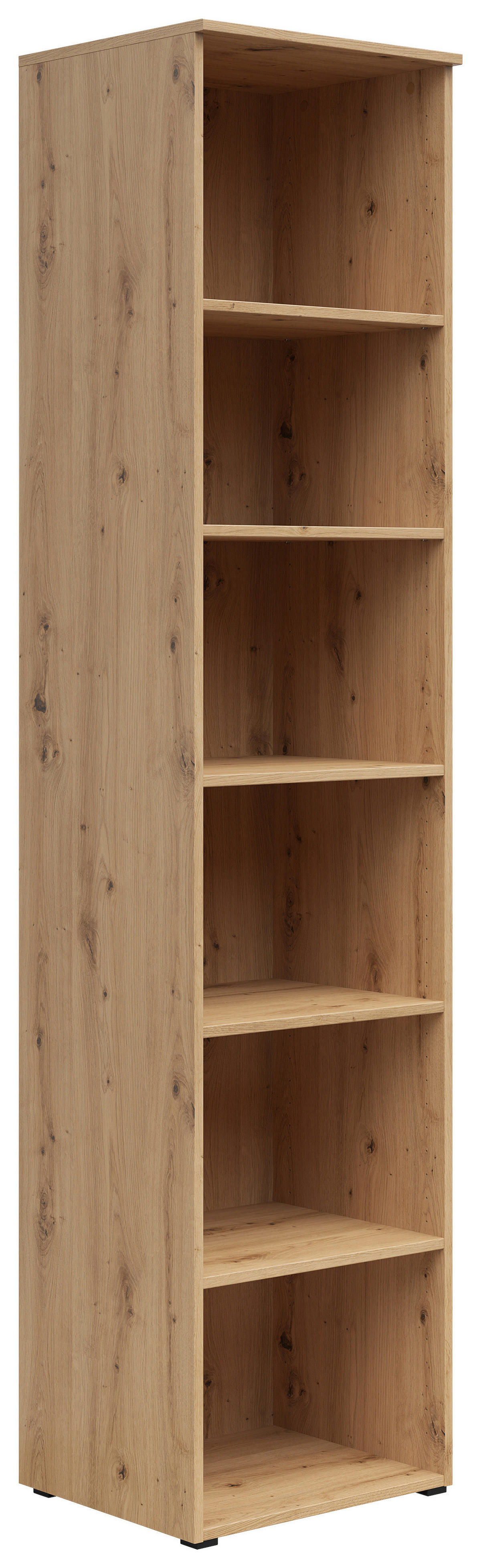 Regal Multi-Stauraum Typ 19 Eiche Artisan Nachbildung B/H/T: ca. 45x195x40 cm Multi-Stauraum Typ 19 - Eiche (45,00/195,00/40,00cm)