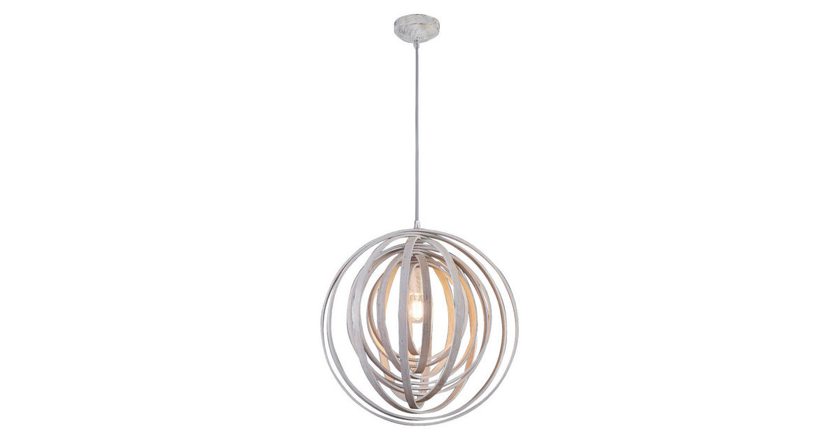TRIO Pendelleuchte 305900130 Holz H/D: ca. 150x50 cm E27 1 Brennstellen