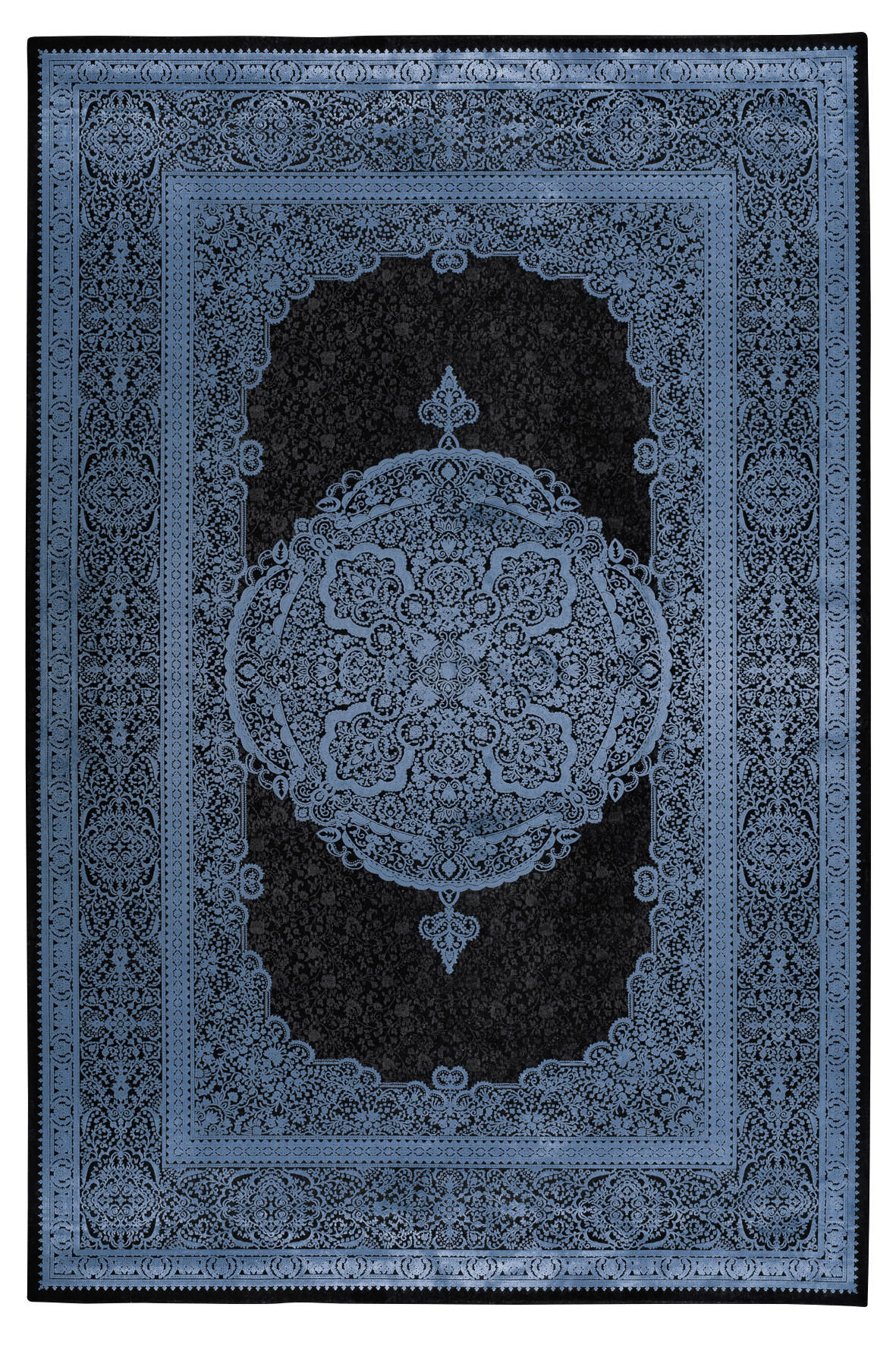 Obsession Teppich My Palace of Obsession blau B/L: ca. 140x200 cm My Palace of Obsession - blau (140,00/200,00cm) - Obsession