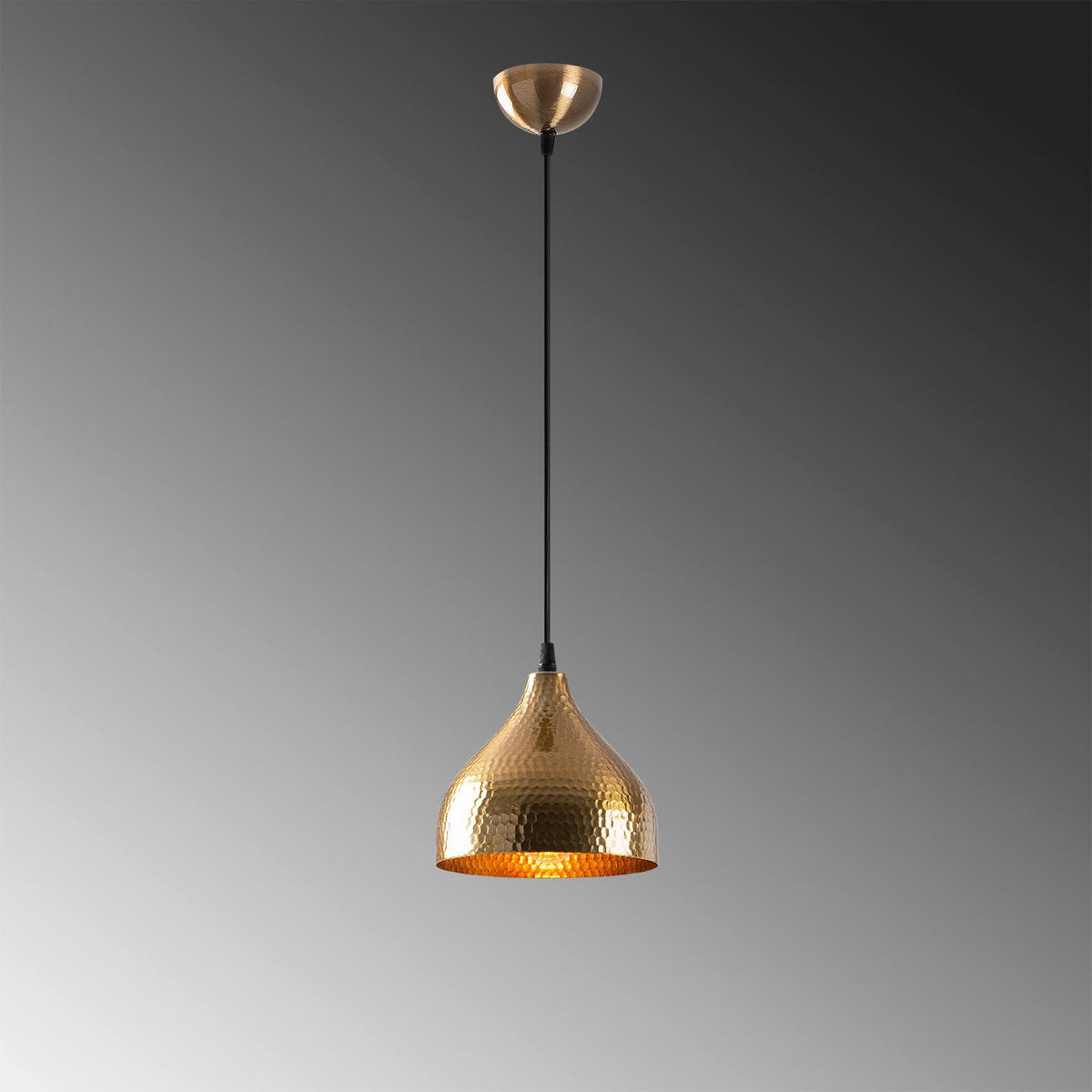 Opviq Pendelleuchte Tattoo bronze Metall B/H/T/L/D: ca. 18x114x18x18x18 cm E27 1 Brennstellen Tattoo - bronze (18,00/18,00/114,00cm) - Opviq