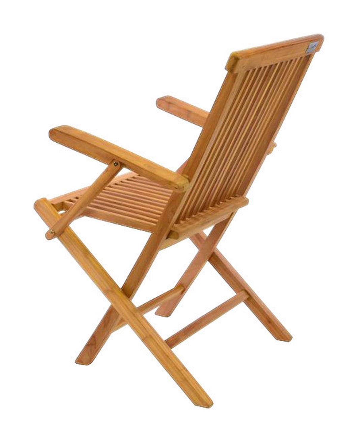 VCM Gartenstuhl 4er Set braun Teakholz B/H/T: ca. 57x89x62 cm 4er Set - braun (57,00/89,00/62,00cm) - VCM