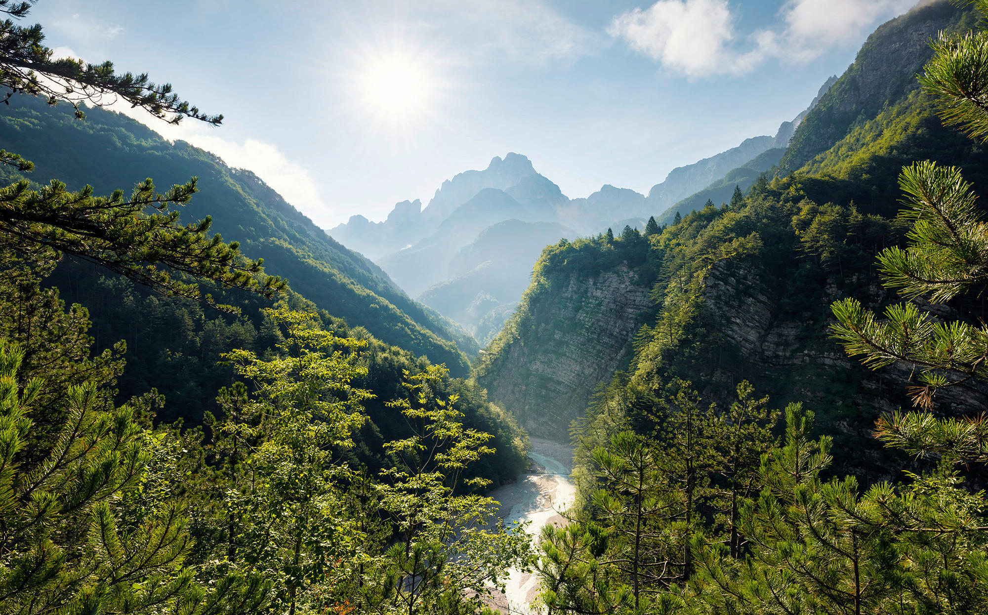 Komar Fototapete Elbenpforte B/L: ca. 450x280 cm günstig online kaufen