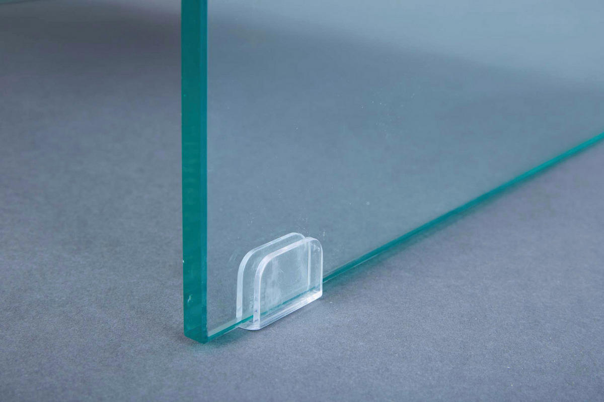 Inter Link Couchtisch Benina Eiche Wild Holzwerkstoff Glas B/H/T: ca. 110x60x45,5 cm Benina - Eiche (110,00/60,00/45,50cm) - Inter Link