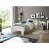 Futonbett Cannes weiß Liegefläche B/L: ca. 90x200 cm Cannes - weiß (95,00/71,00/204,00cm)