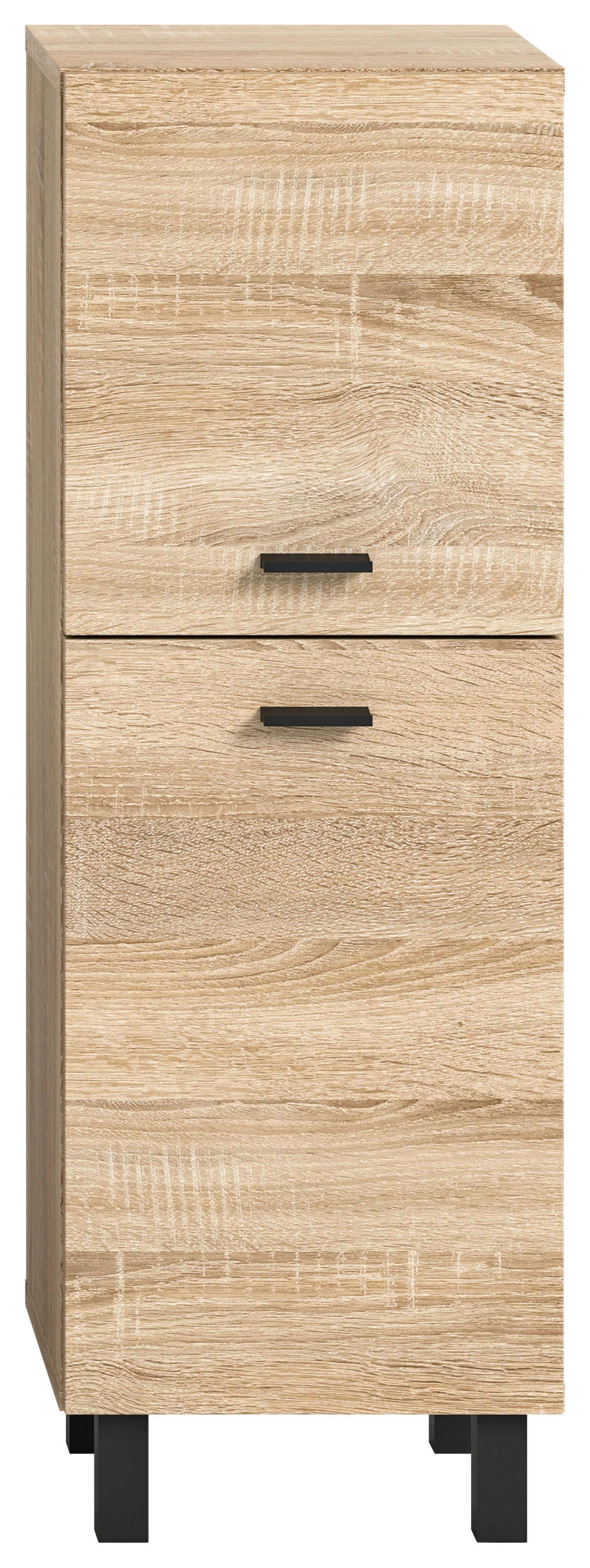 Badhochschrank BOSTON Eiche Sonoma Nachbildung B/H/T: ca. 30x80x29 cm BOSTON - Eiche (30,00/80,00/29,00cm) - xonox.home