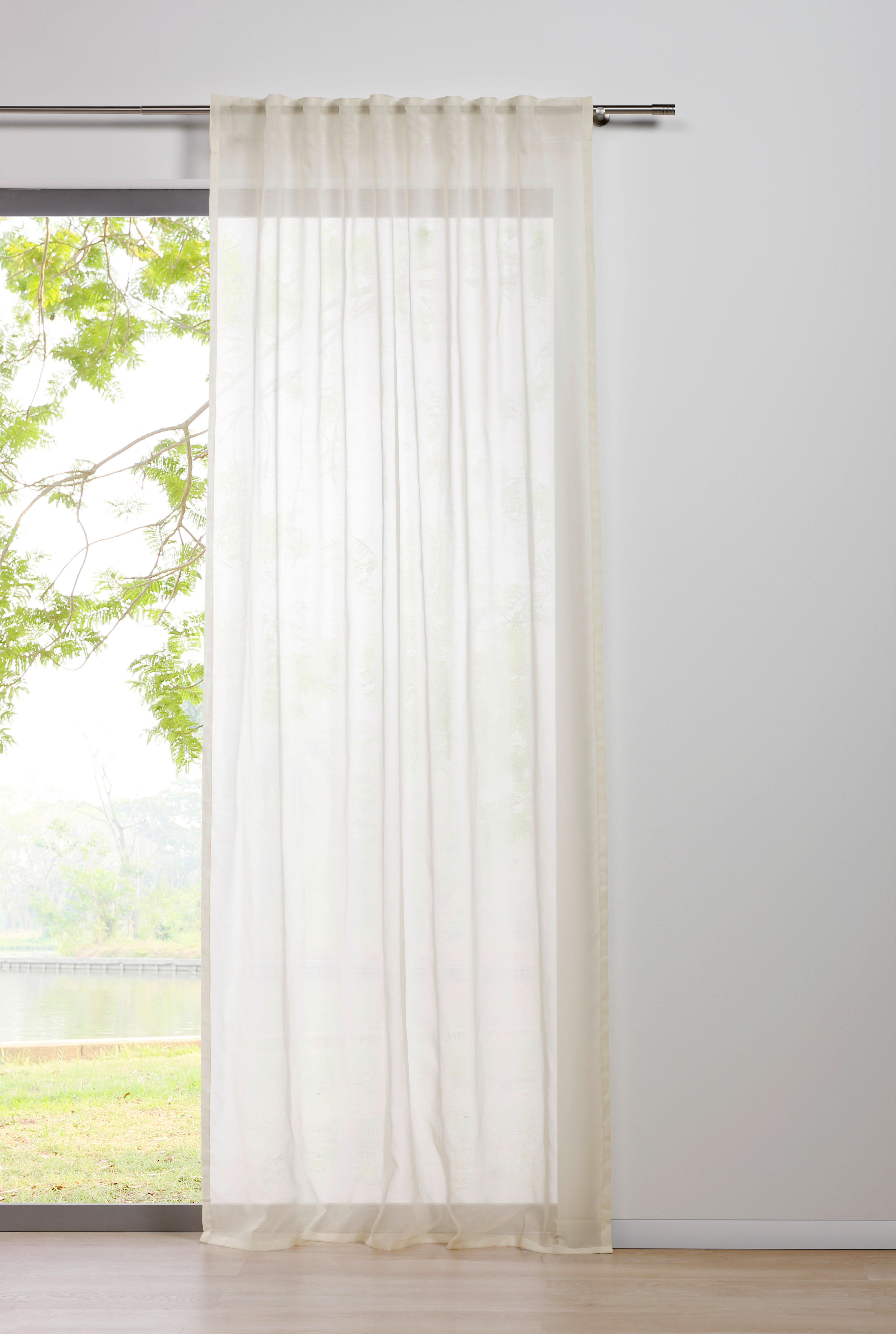 Kombivorhang 2er Pack Pure ecru B/L: ca. 135x245 cm Pure - ecru (135,00/245,00cm)