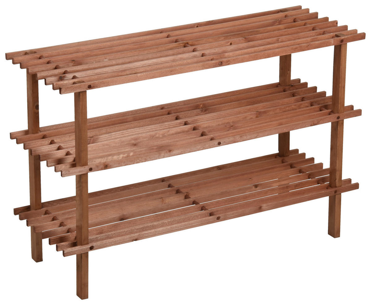Schuhregal Schuhregal_3stufig - (74,00/26,00/48,50cm)