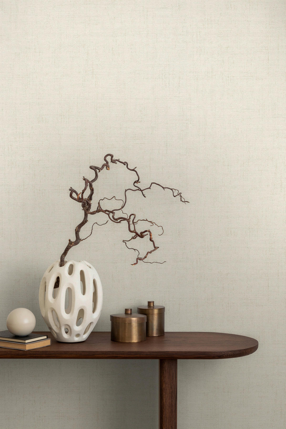 A.S.Creation Vliestapete creme B/H/D: ca. 53x1005x8,5 cm Vliestapete - creme (8,50/1005,00cm) - A.S.Creation