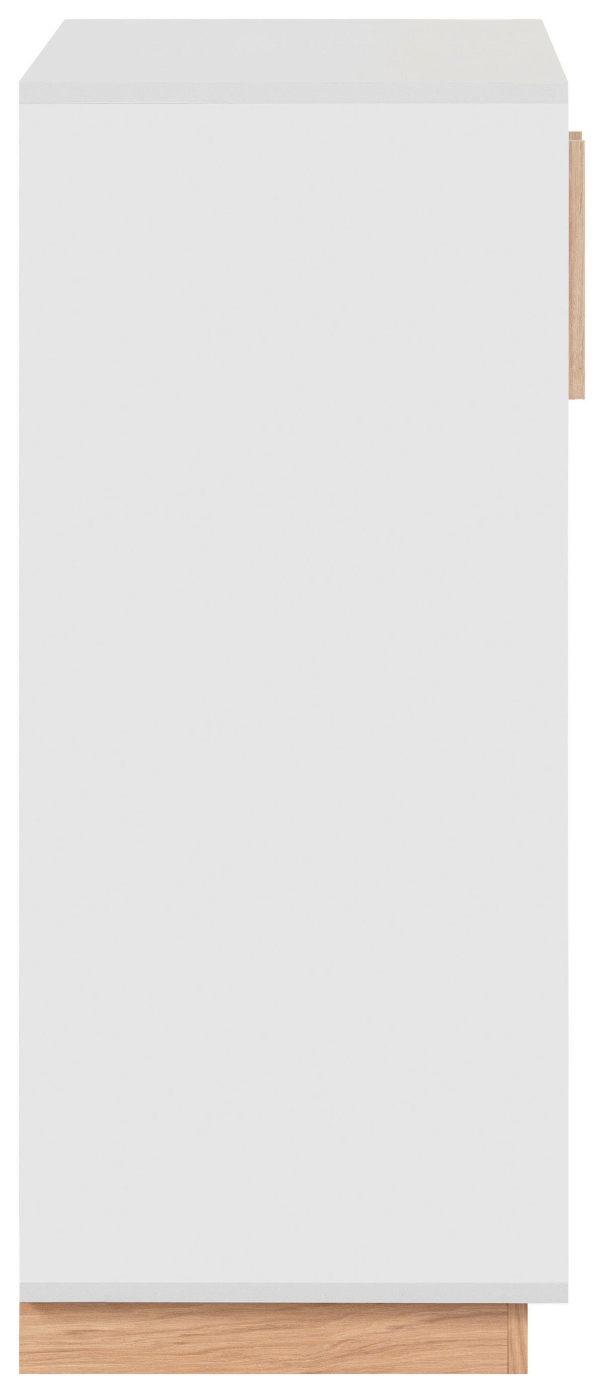 Kommode Split grau Jackson Hickory Nachbildung B/H/T: ca. 82x94x40 cm Split - grau (82,00/94,00/40,00cm)