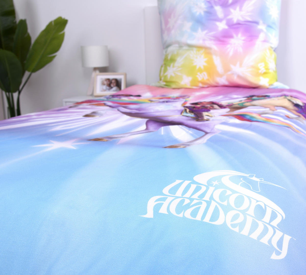 Bettwäsche Renforce Bettwäsche Unicorn Academy - bunt - Unicorn Academy