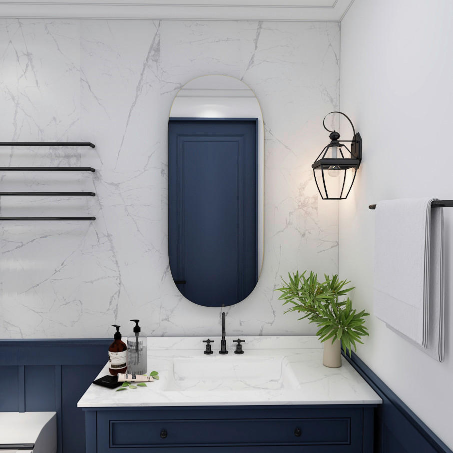 Thumbnail - Wandspiegel Logi B/H/T: ca. 45x85x3,5 cm