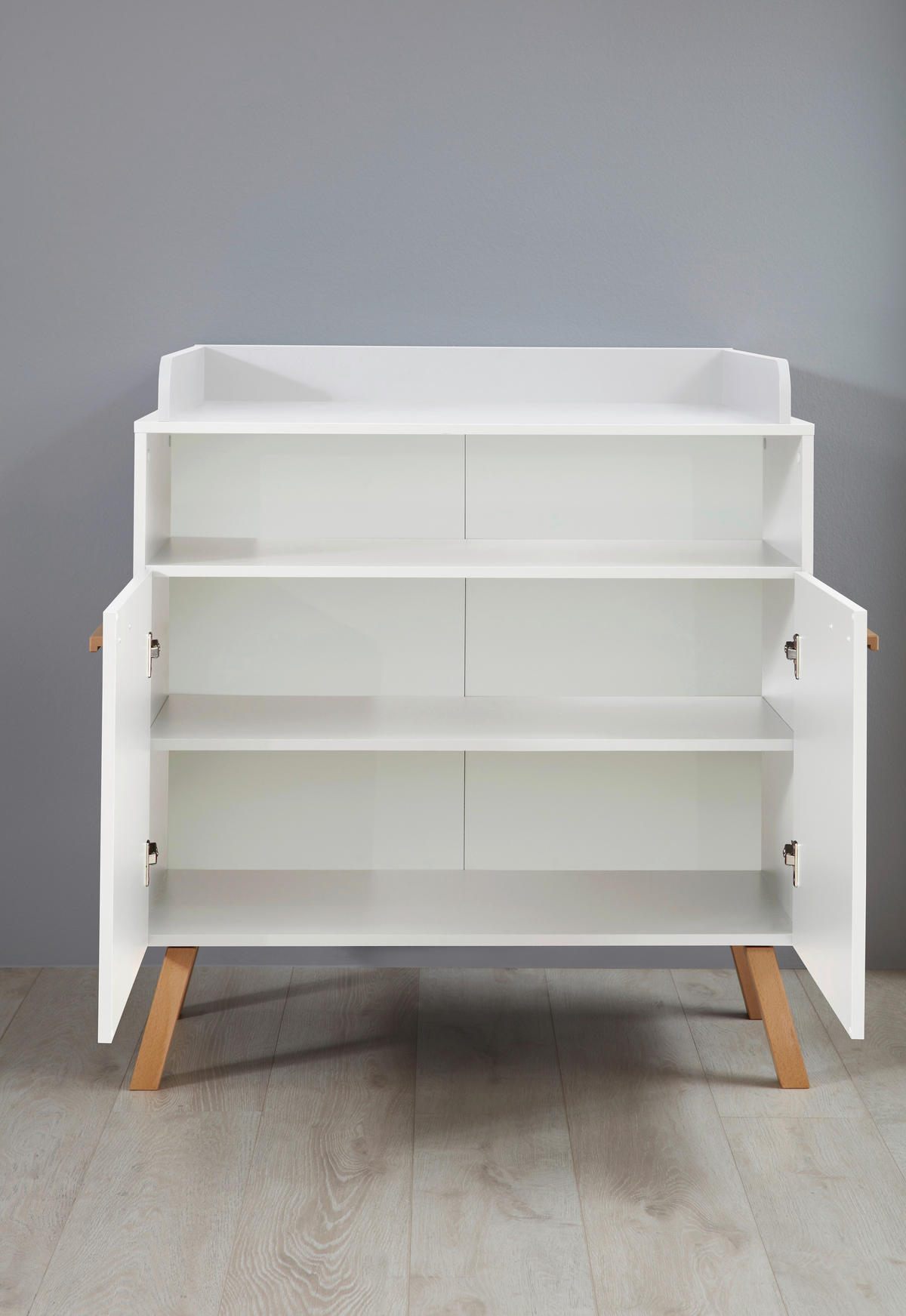 Wickelkommode Mats weiß B/H/T: ca. 96x105x78 cm Mats - weiß (96,00/105,00/78,00cm) - Trendteam