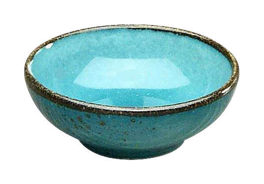 CreaTable Schalen-Set NATURE COLLECTION türkis Steinzeug D: ca. 8 cm NATURE COLLECTION - türkis (8,00cm) - CreaTable