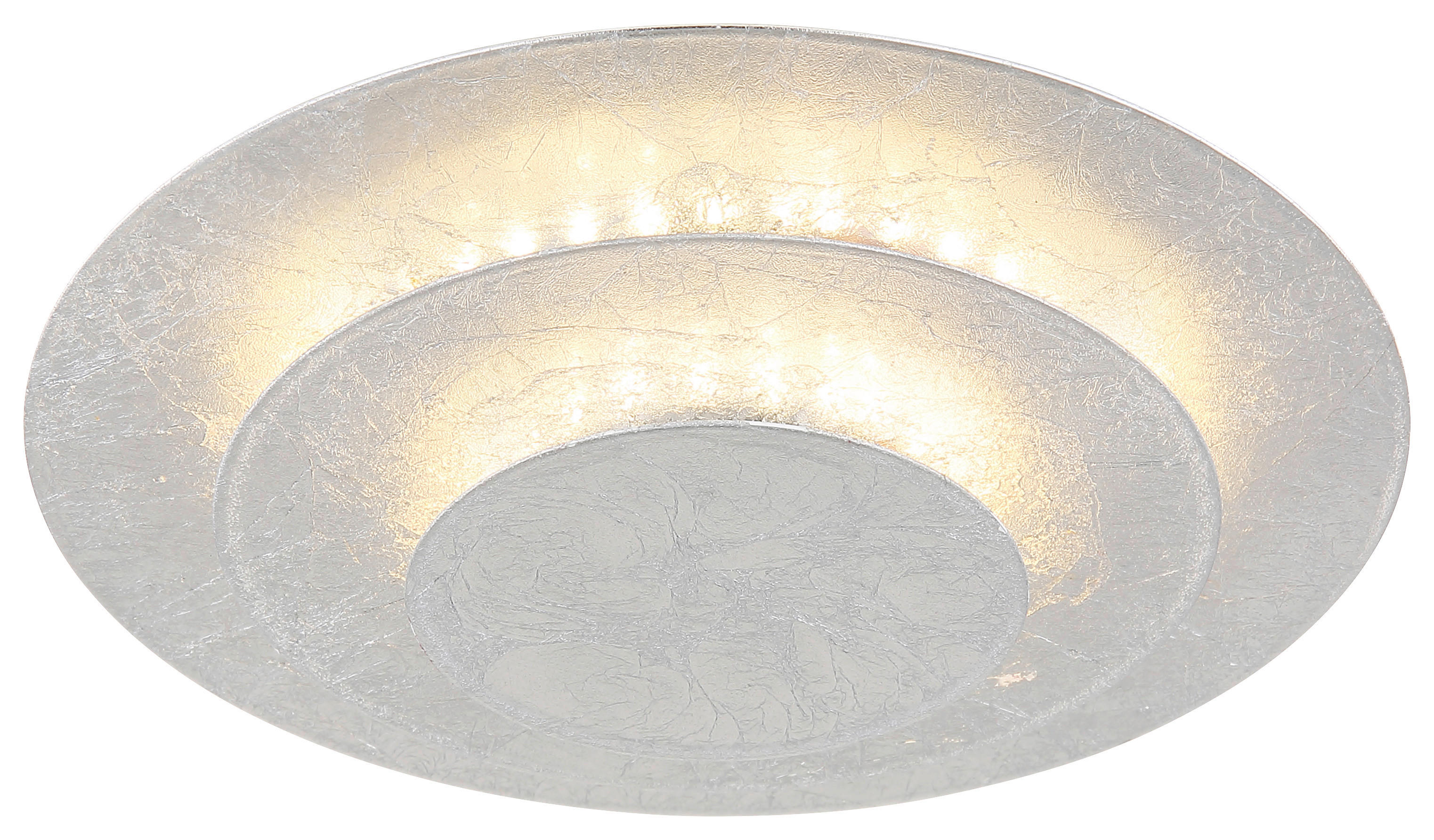 GLOBO LED-Deckenleuchte Heda 48465-18S silber Metall H/D: ca. 7x18 cm Heda - silber (18,00/7,00cm) - GLOBO