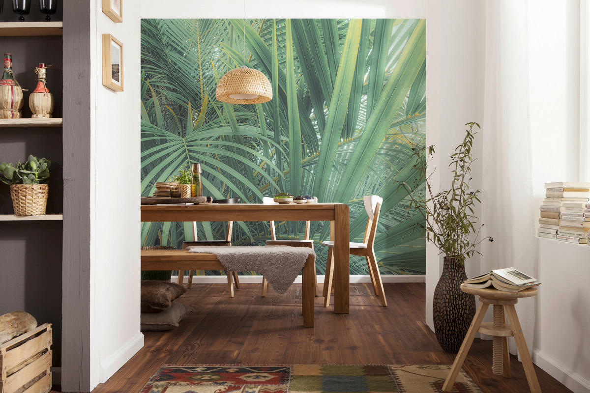 Komar Fototapete Foggy Fern B/L: ca. 400x250 cm Foggy Fern - (400,00/250,00cm) - Komar