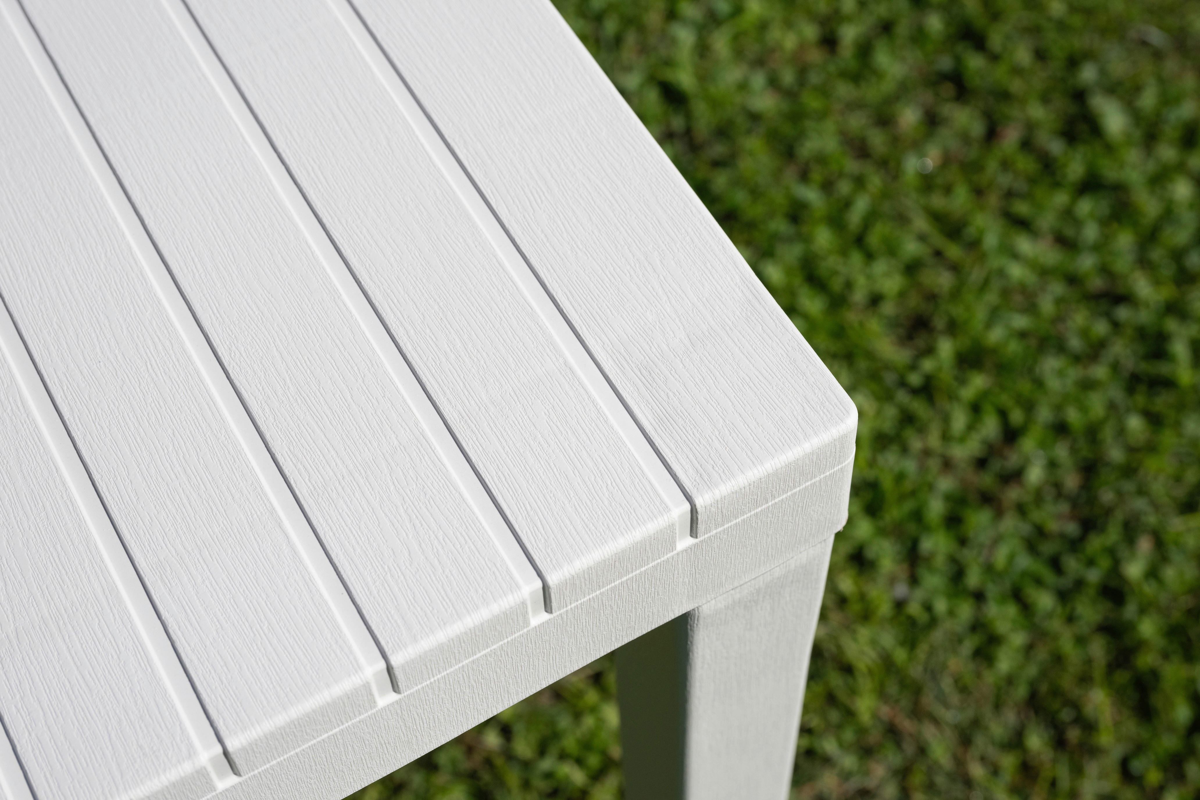 Thumbnail - ProGarden Gartentisch Indo weiß Kunststoff B/H/L: ca. 90x72x220 cm