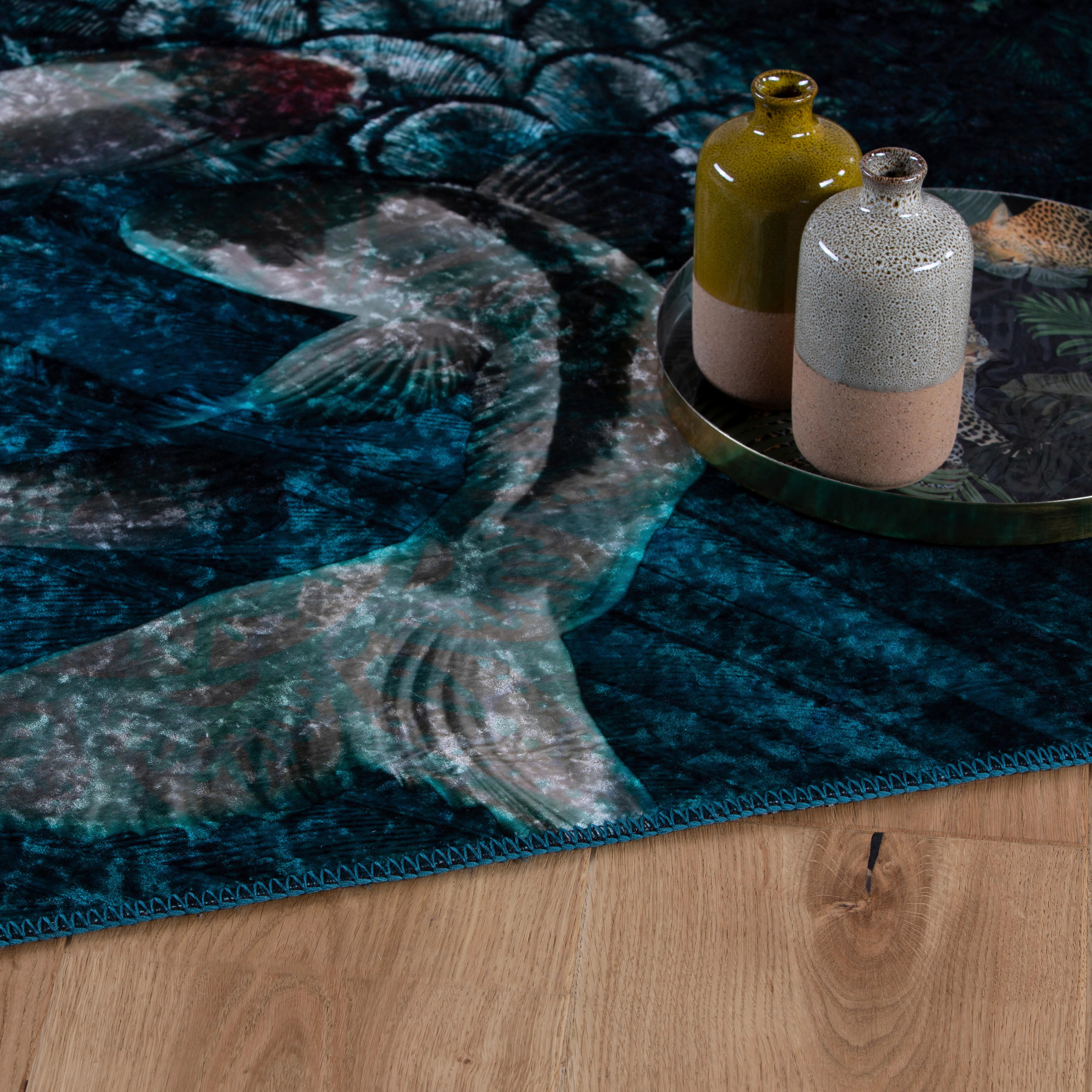 Obsession Teppich My Jungle Multi B/L: ca. 120x170 cm My Jungle - Multi (120,00/170,00cm) - Obsession