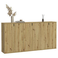Garderobe PROJEKT Eiche Artisan Nachbildung B/H/T: ca. 183x99x34 cm PROJEKT - Eiche (183,00/99,00/34,00cm) - xonox.home