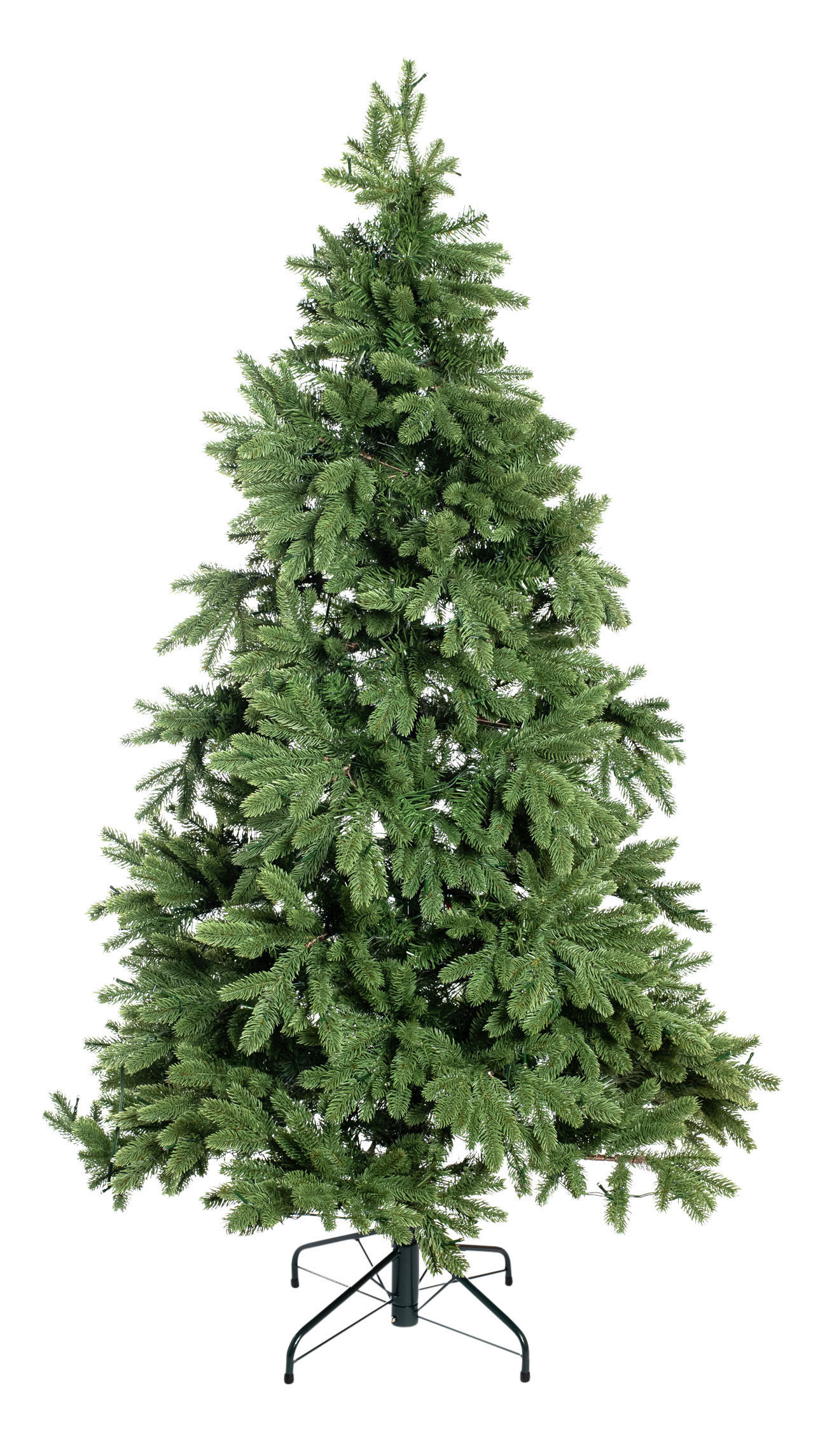 Evergreen Weihnachtsbaum Roswell Kiefer grün PVC H/D: ca. 210x122 cm