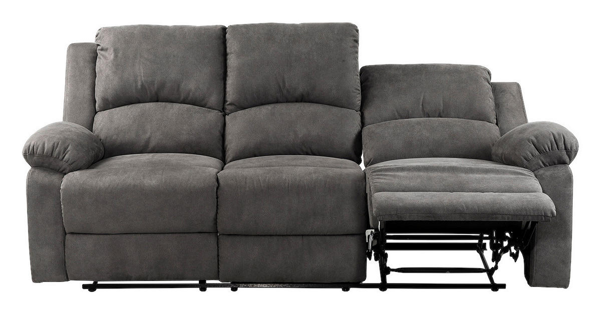 Sofa 3-2-1 anthrazit B/H/T: ca. 204x97x87 cm Dakota_3F-2F-1F_Sofa 3-2-1 - anthrazit (204,00/97,00/87,00cm)