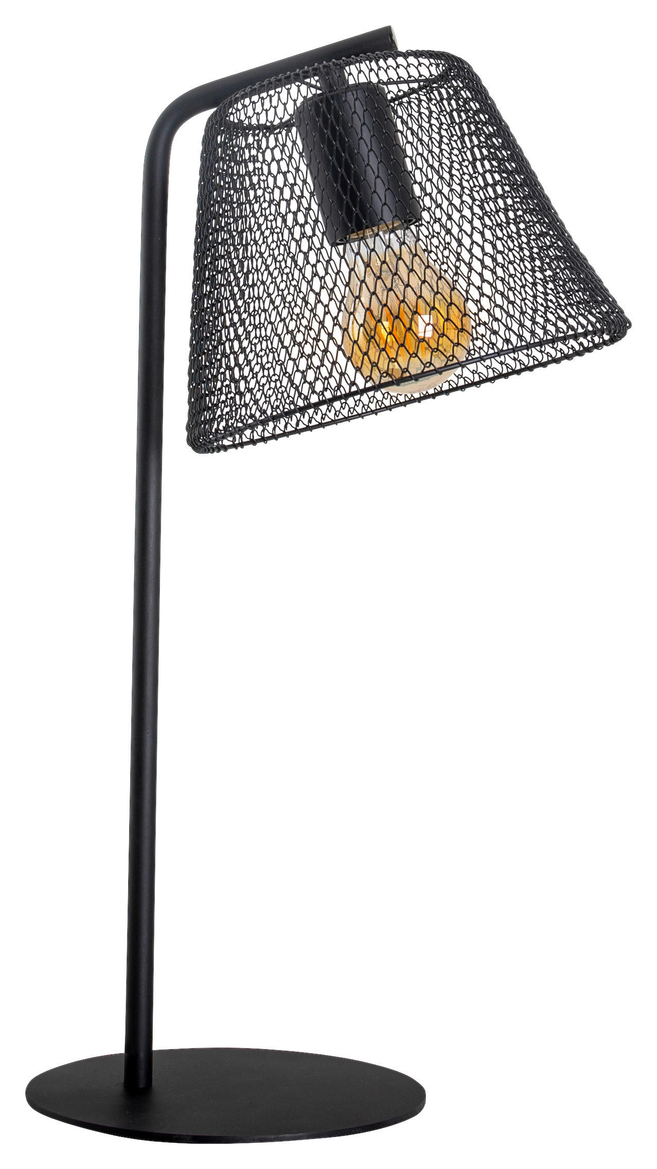 Näve Leuchten Tischleuchte 3181022 schwarz Kunststoff Metall B/H/T: ca. 20x50x20 cm E27 1 Brennstellen Korie - schwarz (20,00/50,00/20,00cm) - Näve Leuchten