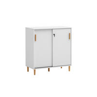 Schiebetürenschrank Torge weiß matt B/H/T: ca. 80,1x84,8x38,2 cm Torge - weiß (80,10/84,80/38,20cm) - Möbelpartner