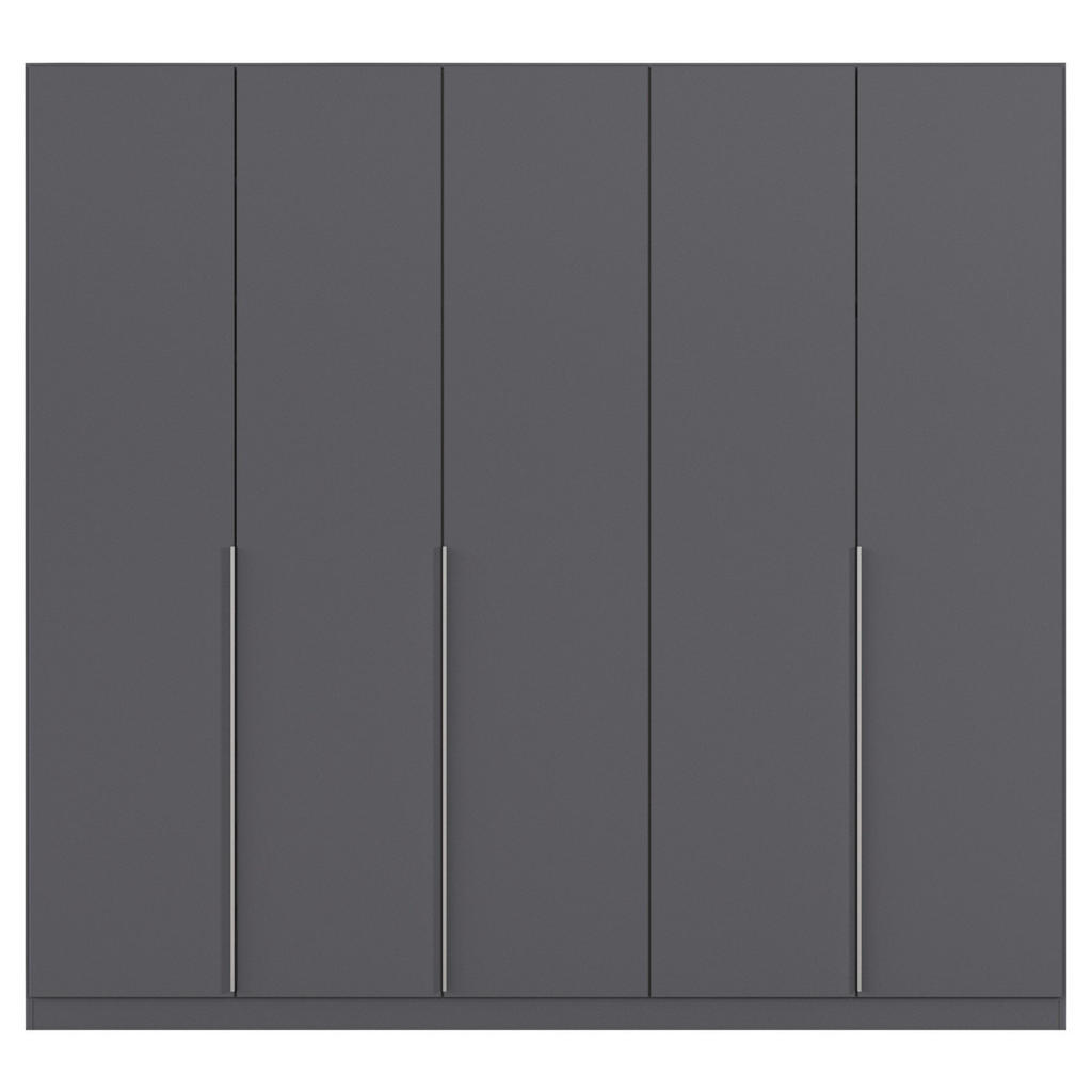 Thumbnail - Kleiderschrank Alabama grau B/H/T: ca. 225x210x54 cm