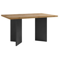 Tisch MARTEN Eiche anthrazit B/H/T: ca. 138x75,5x90 cm MARTEN - Eiche/anthrazit (138,00/75,50/90,00cm) - byLIVING